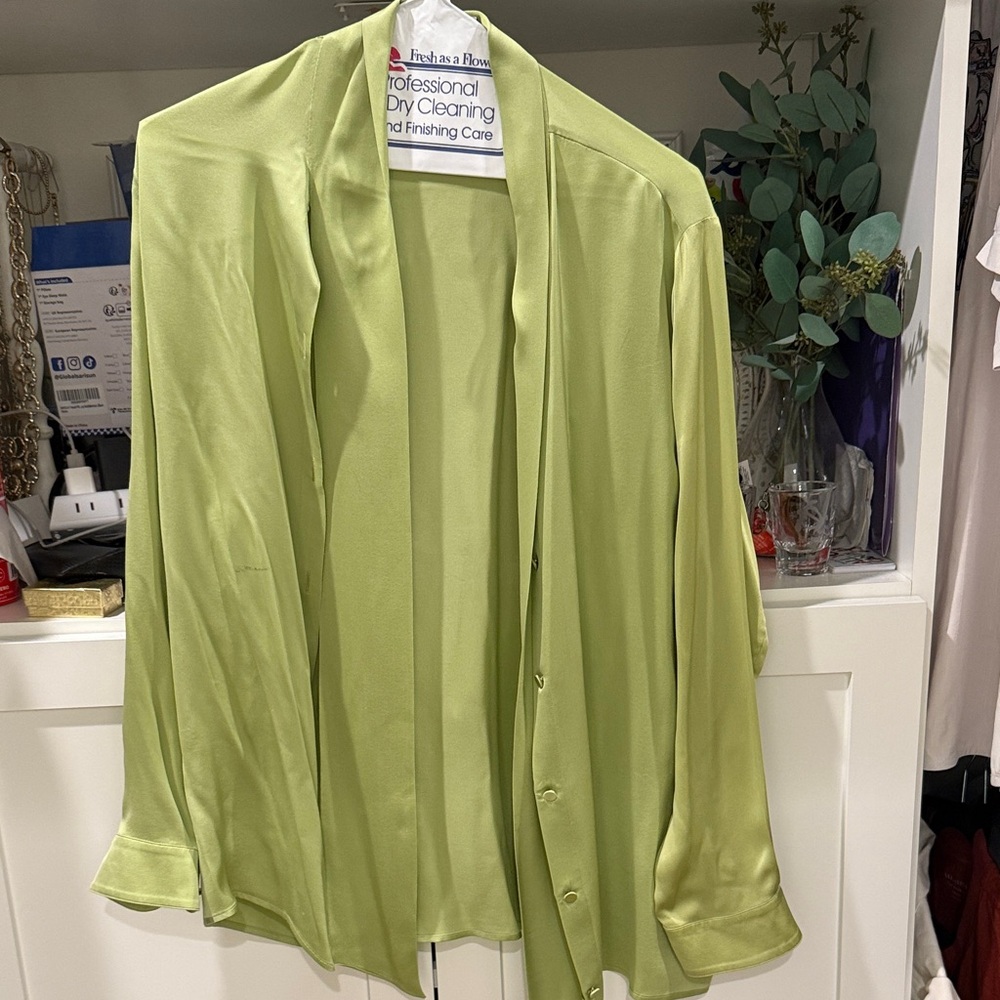 Gucci Light Green Button Down Shirt